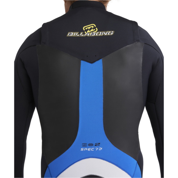 2026 Billabong Männer Oscillator Natural 3/2mm Brustreißverschluss Neoprenanzug 24AW193515 - Royal